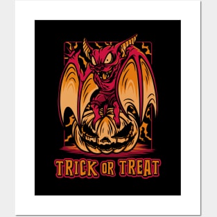 Halloween Trick Or Treat Posters and Art